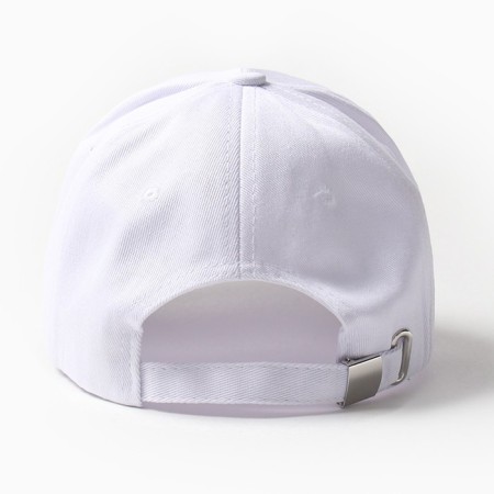 Women's cap Minaku "Vintage", white color, rr 54-56-2