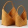 Set of wicker baskets, 21x12x10x26/35.5 cm, 16x9x7.5x20/28 cm, 2 pcs, sequoia