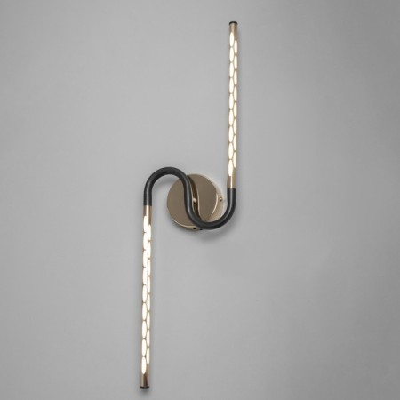 Bra "Luen" LED 12W 4000k black 65x18x5 cm-4