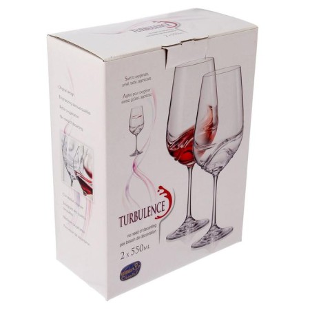 A set of glasses for wine "Turbulence", 550 ml, 2 pcs-3