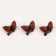 Miniature Puppet "acorns", set of 3 pcs., Size 1 pc. - 1.5 × 2 × 1 cm