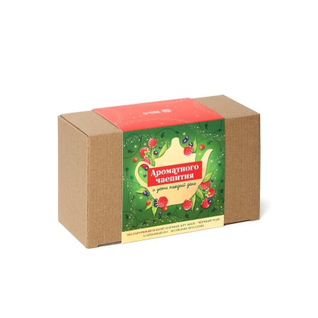 Gift set of "Fragrant tea drinking", tea 2 pcs x 50g., Mug 2 pcs.-1
