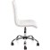 Computer chair MIDL eco -leather/metal, white/chrome 40x44x90 cm
