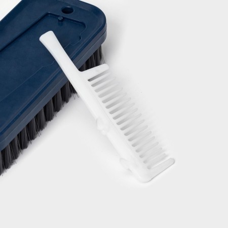 The brush is a universal share, with an additional brush brush, 14 × 5.5 × 3.5 cm, bristles 2 cm-6
