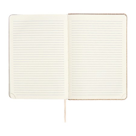 Dated diary 2025 A5 168 sheets, Devente.Barbara, a solid cover to leatherette with foam, praise, perforation, lies, block 70, beige, beige-15