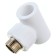 The Politekus tee, polypropylene, d = 20 mm x 1/2 ", external thread