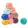 Developing soft cubes - puzzles with numbers, Montessori technique, 10 pcs., Baby me