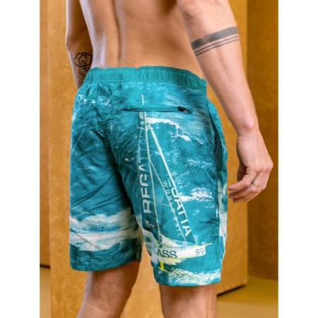 Male ISee shorts, size 46, green color-4