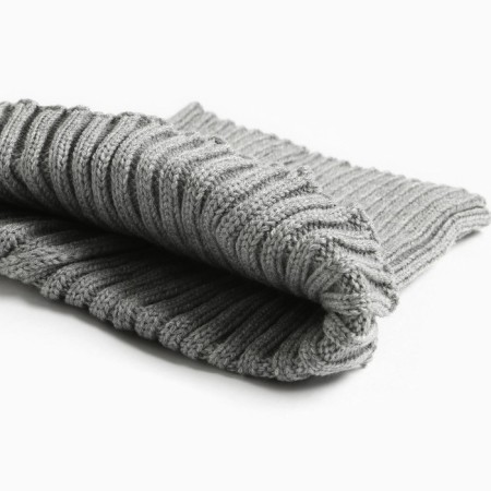 Kit for girls (hat, snood), gray color, size 50-54-2