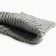 Kit for girls (hat, snood), gray color, size 50-54
