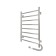 The electric heated towel -sprayer "Sanprise" Aurora P8, 500x800 mm, left/right, chrome