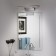 Elektrostandard, Trinity LED 5 W, 100X400X55 mm, IP20, chromium color