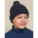Children's hat, size 53-54, dark blue color