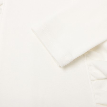 Jumper for a girl school, milk color, height 116 cm-2