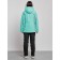 Ski costume female winter, size 42, turquoise color