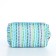Cosmetic bag with lightning, blue color
