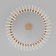 Squirrel Bogate’s Farfalla 90375/1, LED, 68 W, 4000K, 4213LM, 820x820x1000 mm, color gold