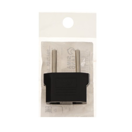 The adapter is flat, 6 A, 220 V, black, 1 pc.-3