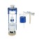 Reinforcement for flush tanks "RBM" AS-16.1M, with a lateral flat bottom valve, chrome