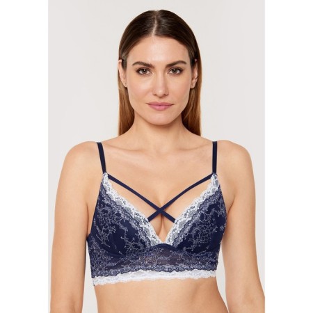 Women's bras Nora, size 75c, blue color-1