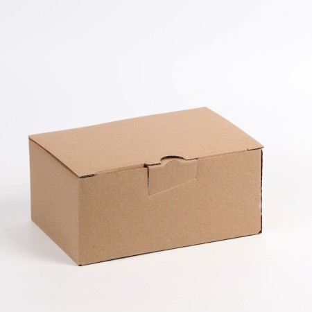 Penal box, brown, 22 x 15 x 10 cm-3