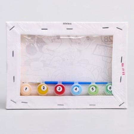 Picture on numbers for children, 21x15 cm, Mickey Mouse-4