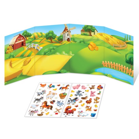 Stickers reusable set “Study Living Nature”, 8 pcs.-2