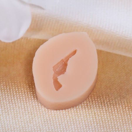 Mold Silicone "Revolver" 1.8x1.2 cm-2