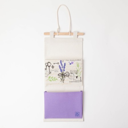 Textile pocket "grandmother" 2 departments, 41x20 cm-1