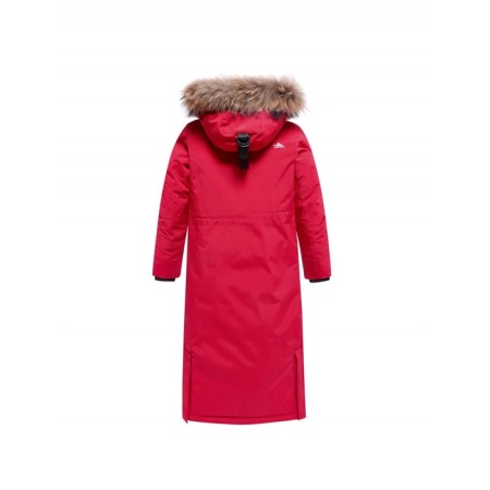 Winter park for a girl, height 140 cm, red color-1