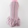 Dress for dogs Culinary, s (DS 27, Osh 32-36, OG 38-42), pink with gray stripes