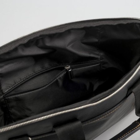 Male bag, "Alex", black color-4