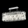 Suspended Citilux “Ingvar” CL334301, 81x36x45 cm, 10x60W, E14, gray color