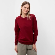 Female sweatshirt, burgundy color, size 44