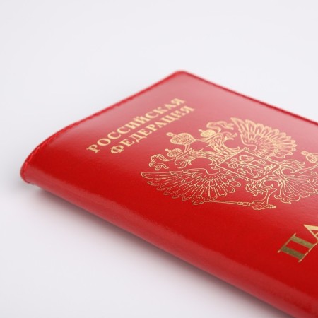 Cover for passport, red color-3