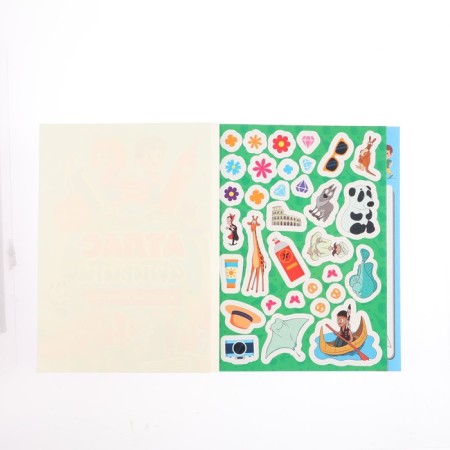 Activati-Atlas with stickers "Traveling around the world"-3