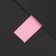 Textile strip "50", 4.6 x 1.1 cm, pink color