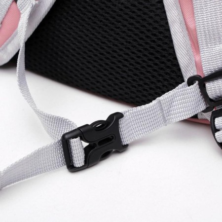 Backpack for carrying animals, transparent, 31 x 28 x 42 cm, pink-5