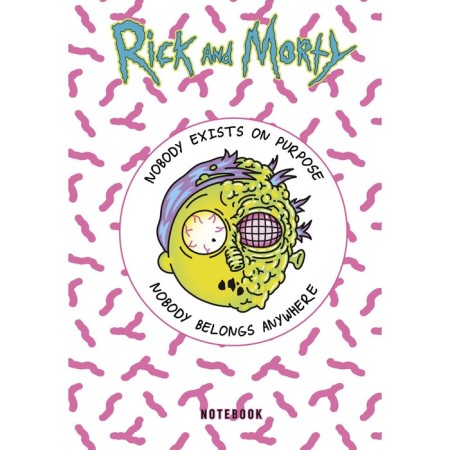 Notebook "Rick and Morty. Morty", A5, 72 sheets