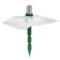 Set of pegs, universal, h = 18 cm, d = 20 mm, set 10 pcs., Mix