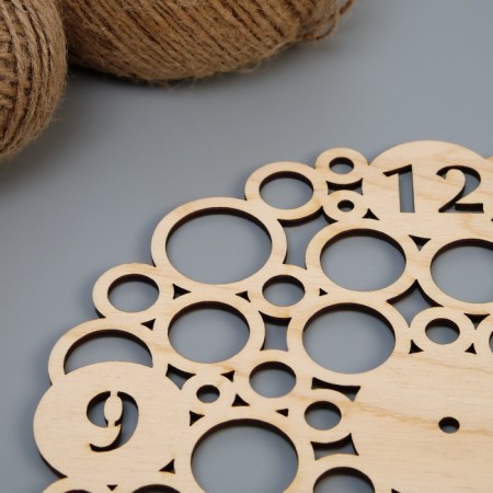 Harvesting for creativity "Circle from circles", with a substrate-1