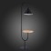 The floor lamp ST LUCE. SL1802.405.01. Amiro. 1x60 W, E27, 43x43x140 cm, black color