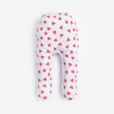 Children's sliders, white color/watermelons, height 74 cm