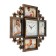 Wall watches with photo frames "Flowers", silent, 42 x 42 cm, aa