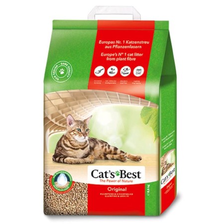 Filler wood -lumpy Cat’s Best Original, 20 l, 8.6 kg