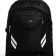 Tourist backpack on lightning, 4 outer pockets, black color