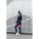 Female Female Suit, Size 46, Blue, Gray Color