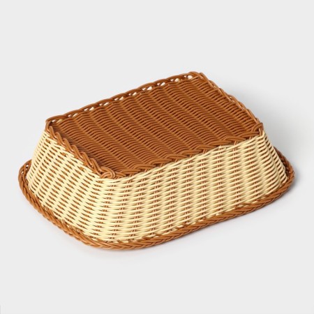 Basket for fruits and bread of the milk chocolate, 24 × 32 cm-5