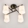 Lamp Citilux "Jerome" CL129245, 49x49x26 cm, 4x75W, E27, Black Color Black