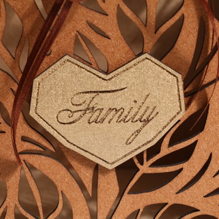 Wedding set "stylish", oak, 3pcs, MDF-5